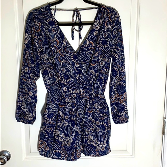 One Clothing navy blue romper. Size S - Picture 1 of 5